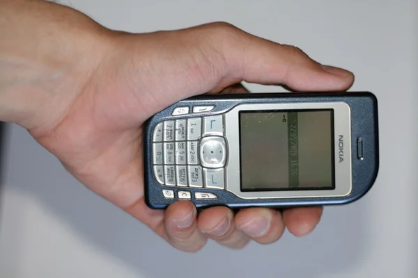 Phone on hand — Stock Photo, Image