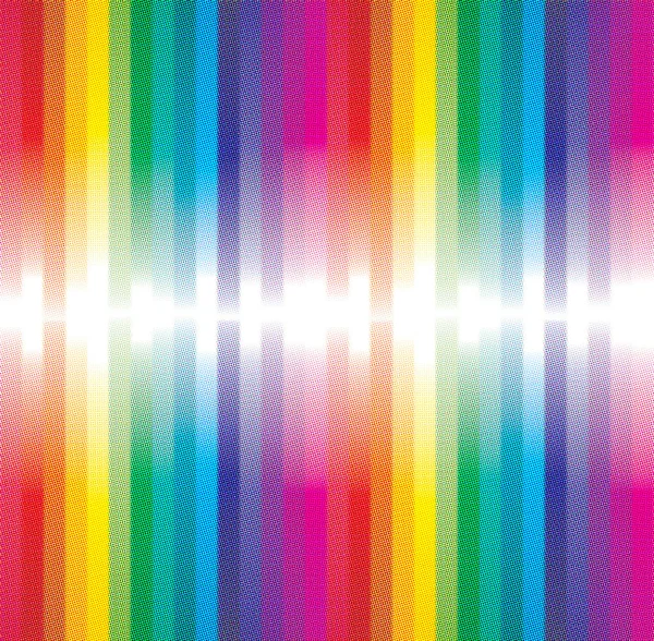 Rainbow abstract halftone — Stock Photo, Image