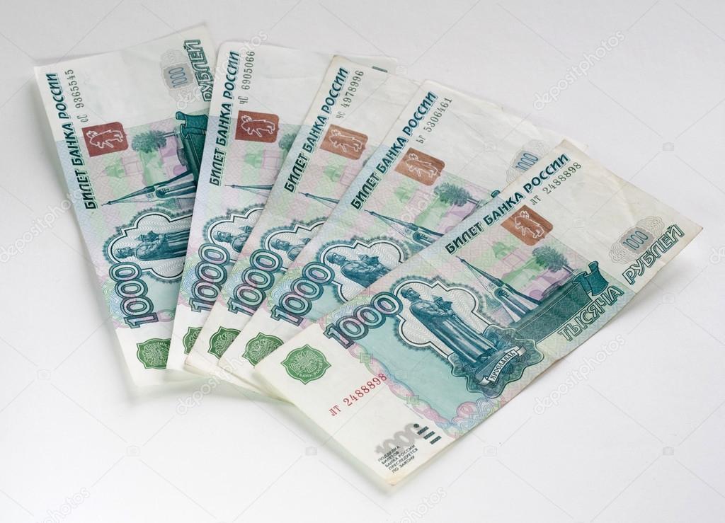 russian rubles