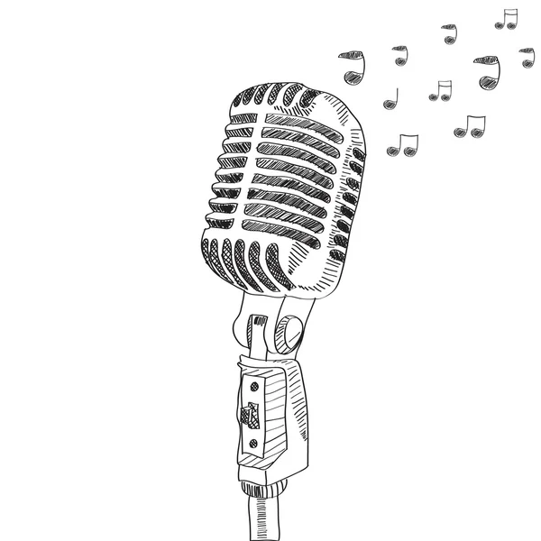 Microphone — Stock Vector