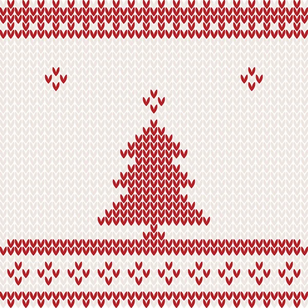 Fondo de punto con árbol de Navidad — Vector de stock