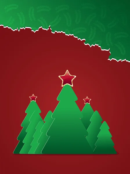 クリスマスの背景 — ストックベクタ