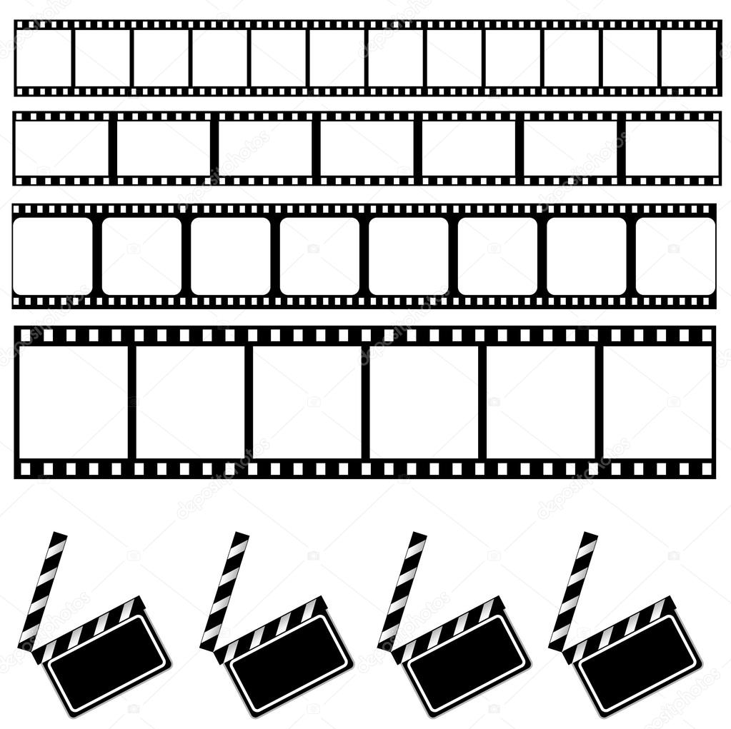 Clapper board and Film frame