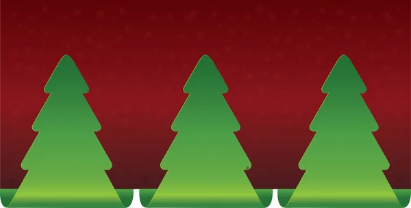 Árbol de Navidad — Vector de stock