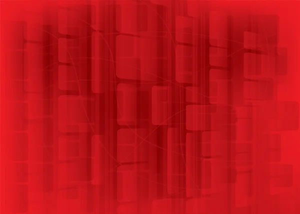 Fondo abstracto color rojo — Vector de stock