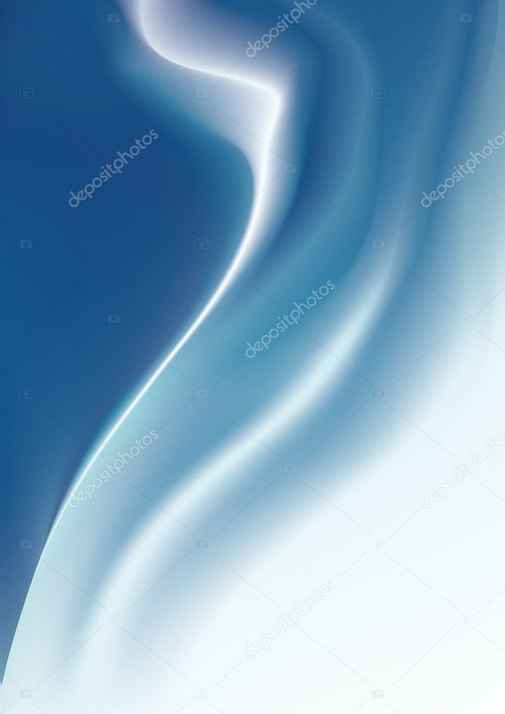 Corporate Business Template Background (Blue wave design)