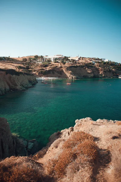 ビーチ、ギリシャとクレタ島のブルーラグーン — ストック写真