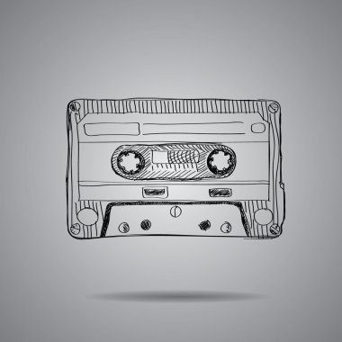 çizilmiş kaset
