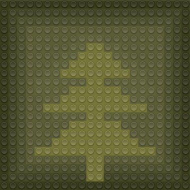 Noel ağacı lego Block