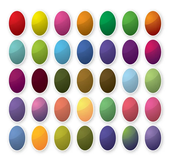 Vector illustration of easter egg — Stock Vector