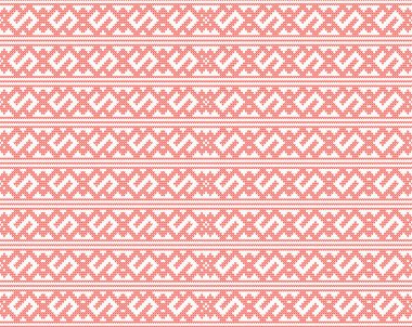 Dikişsiz örgü vektör desen