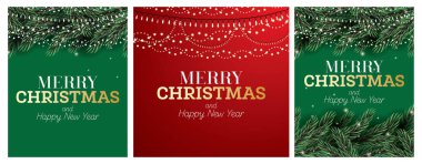 Neon Garland Lights Set 'li Firavun Şubesi. Mutlu noeller. Mutlu yıllar..