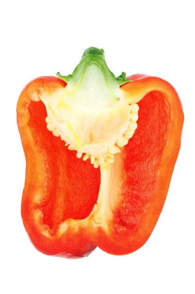 Half red pepper — Stock Photo, Image