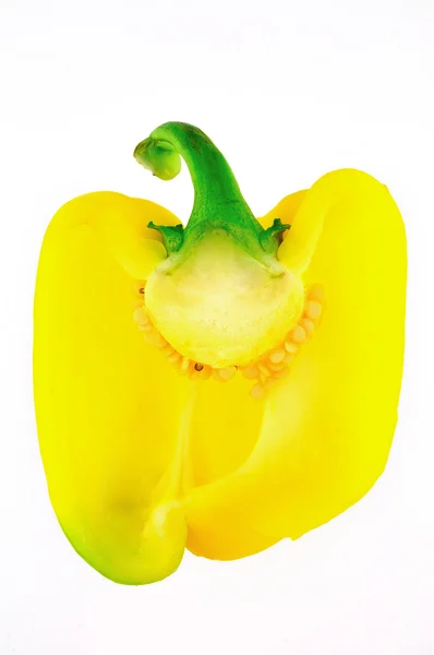 Half of yellow pepper — Stock Photo, Image