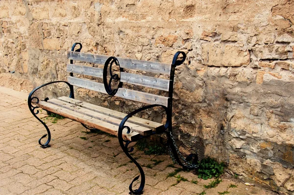 Outdoor bench — Stock Photo, Image