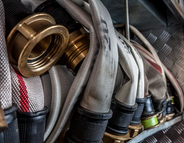Fire hoses — Stock Photo, Image