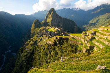 Peru 'da Machu Picchu - kayıp şehir İnka İmparatorluğu - Peru