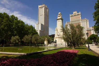 Madrid, Plaza de Espana - İspanya 'nın başkenti