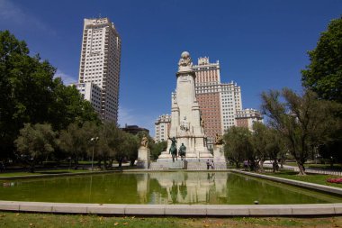 Madrid, Plaza de Espana - İspanya 'nın başkenti