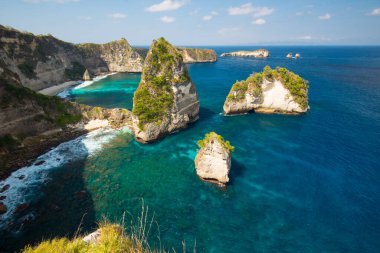 Bin Ada Bakış Açısı - Nusa Penida, Endonezya, Bali.