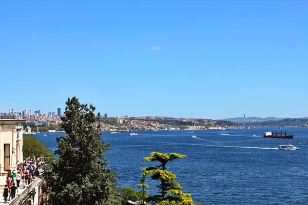 Türkiye, İstanbul, Boğaz 'da gemiler