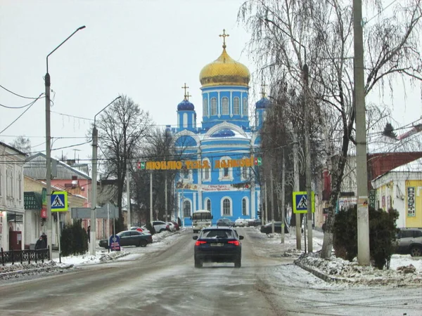 ロシア リペツク地方 ダンコフ ティヒビンの聖母大聖堂 — ストック写真