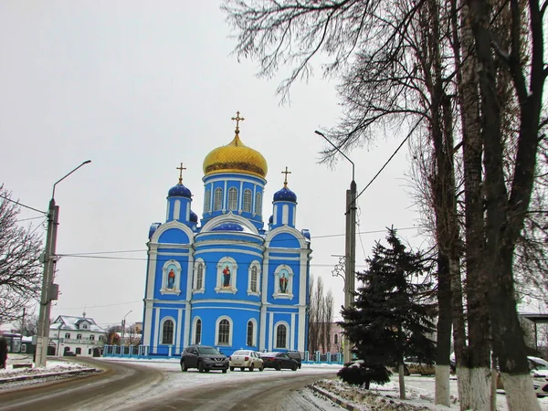 Russia Regione Lipetsk Dankov Cattedrale Nostra Signora Tikhvin — Foto Stock