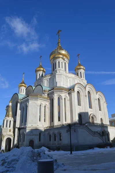 Rusia Moscú Monasterio Sretensky Iglesia Los Nuevos Mártires —  Fotos de Stock
