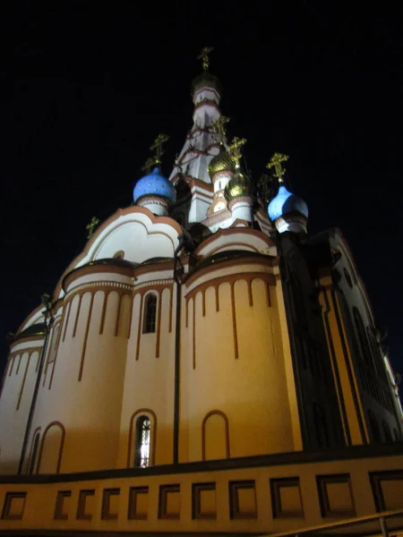 Russia Moscow Region Dolgoprudny Orthodox Church Kazan Church — Stock Photo, Image