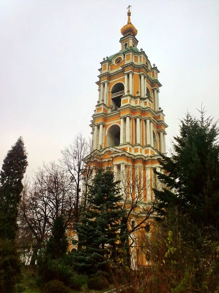 Russia Mosca Monastero Novospassky Chiesa Sergio Radonezh — Foto Stock