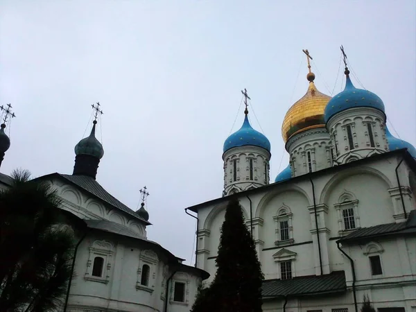 Rusia Moscú Monasterio Novospassky Templos Catedrales —  Fotos de Stock