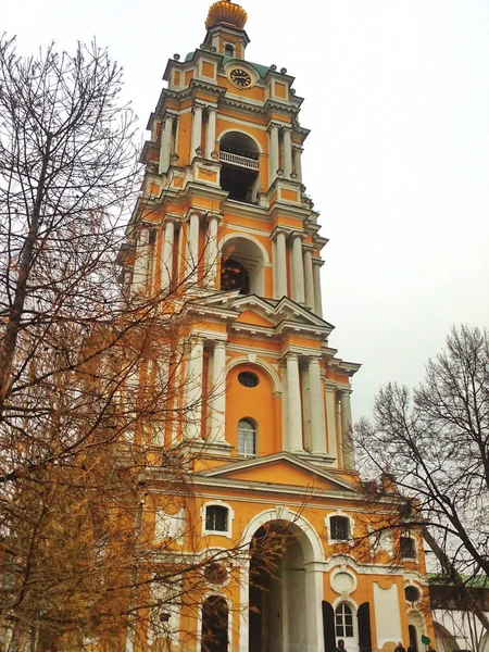 Росія Москва Новоспаський Монастир Церква Сергія Радонського — стокове фото