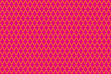 İslami tarzda geometrik fayanslar, kusursuz desen arkaplanı. Vektör illüstrasyonu