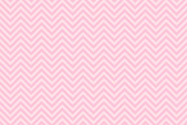 Geometrik pembe zigzag tarzı kusursuz bir model. Vektör illüstrasyonu