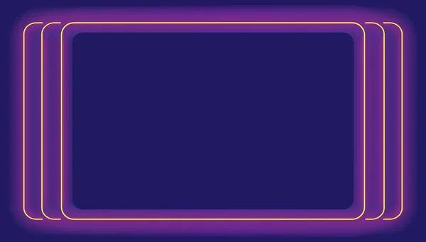 Неоновый Фон Бланшированным Пространством Искушения Компоновки Синий Фиолетовый Цвета — стоковое фото