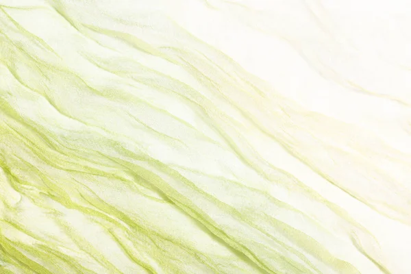 Verde Abstrato Fundo Macio Chiffon Roxo Com Curva Onda Quadro — Fotografia de Stock