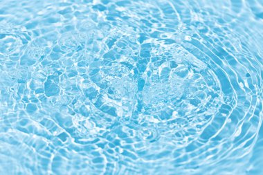 Su yüzeyi arka plan dokusu. Soyut Mavi Soyut Su Duvar Kağıdı