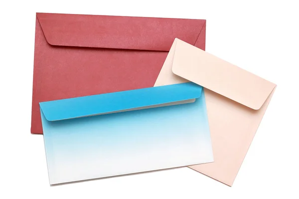 Envelope isolated on white background — Stock Photo, Image