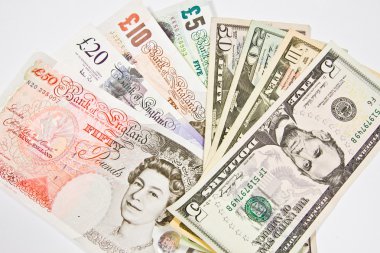 ABD Doları ve pound sterling