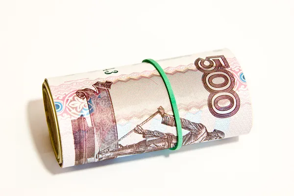 Russian rubles — Stock Photo, Image