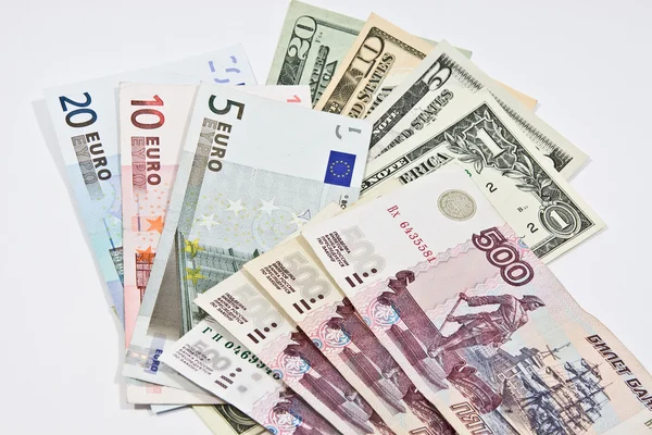 International currencies — Stock Photo, Image