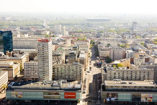 Panorama de Varsóvia — Fotografia de Stock