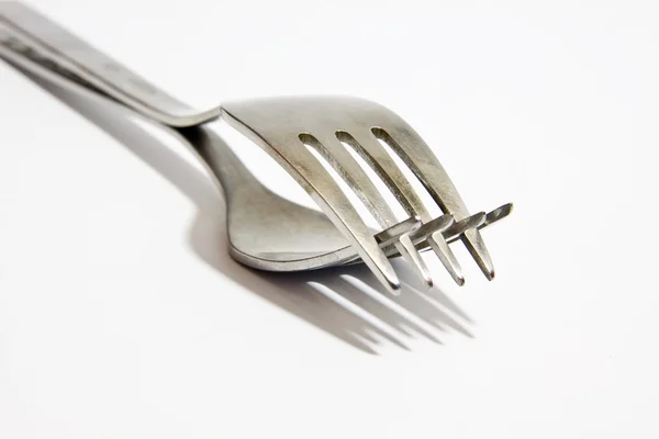 Two forks — Stock Photo, Image