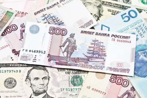 International currencies — Stock Photo, Image