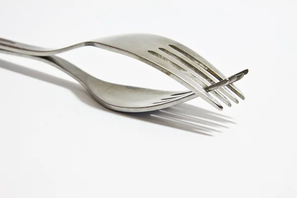 Two forks — Stock Photo, Image