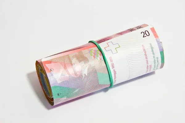 Swiss Franc — Stock Photo, Image