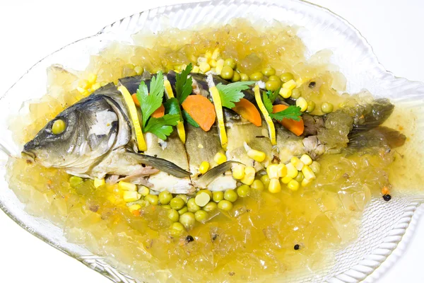 Carp in aspic — Stock Photo, Image