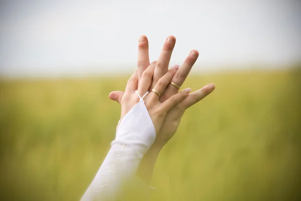 Anillos de boda — Foto de Stock