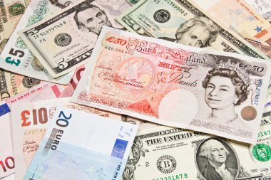 International currencies clipart