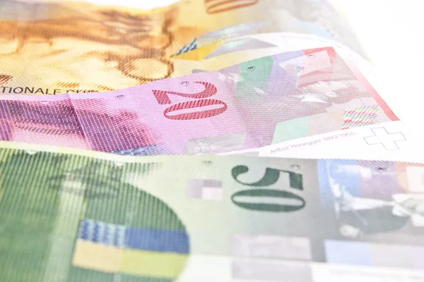 Swiss francs — Stock Photo, Image